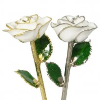 April Birthday Gift: Diamond Preserved Rose