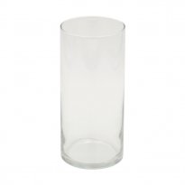 7" Cylinder Glass Vase