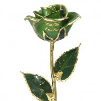 Personalized Irish Preserved Rose Gift