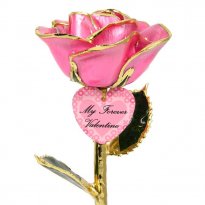 Personalized Valentine's Day Gift: Hugs and Kisses Rose