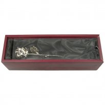All Platinum Rose in Rosewood Case 20th Anniversary Gift