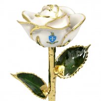 11" Personalized Sigma Chi Crest Rose Gift