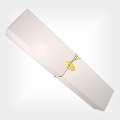 White Long Stem Rose Gift Box