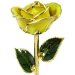 24k Gold Yellow Rose